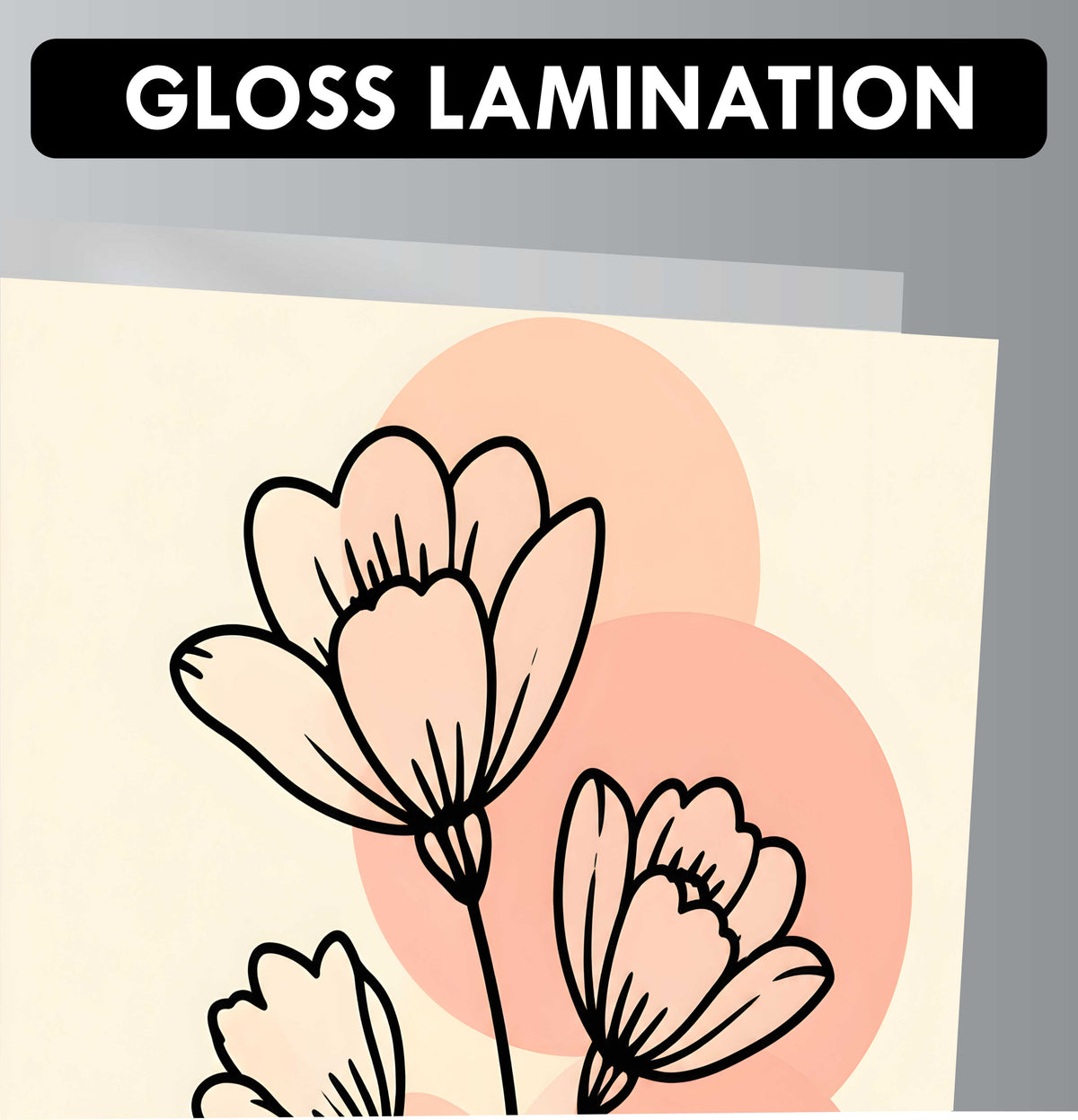 Wall Art Posters - Set of 4 - 12 x 8.5 Inch