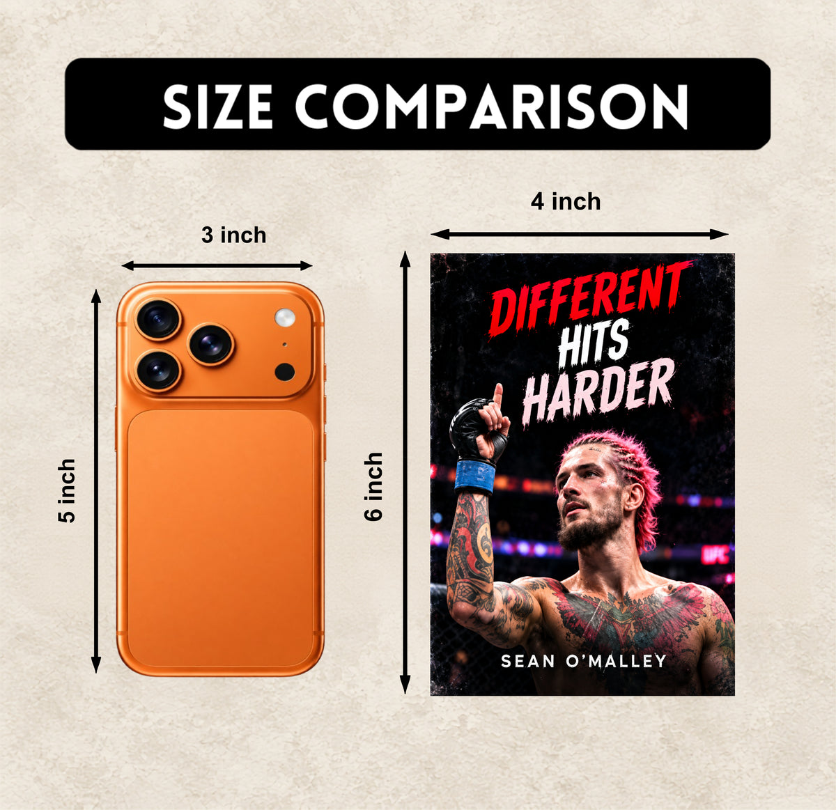 UFC Gym Motivational Card - Set of 18 - 6 x 4 Inch