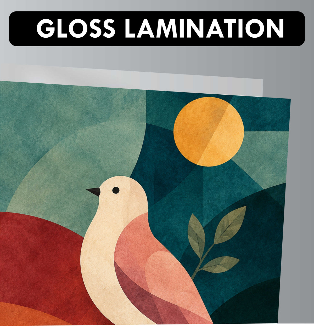 Abstract Posters - Set of 4 - 12 x 8.5 Inch