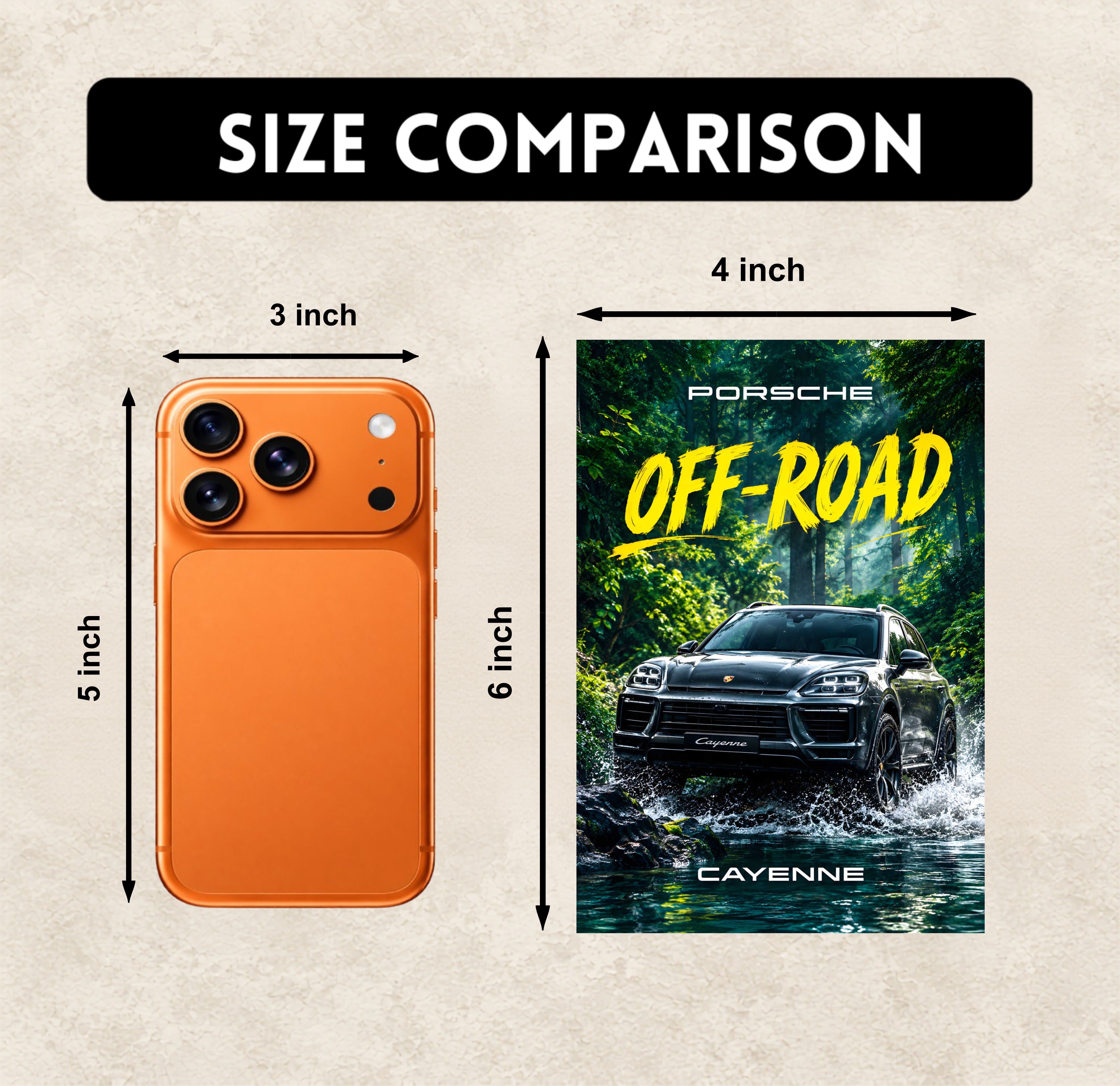 Car Posters - Set of 18 - 6 x 4 Inch