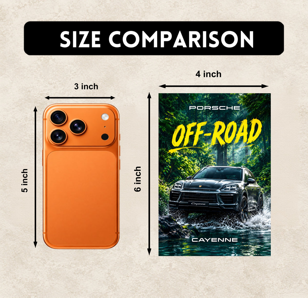 Car Posters - Set of 18 - 6 x 4 Inch