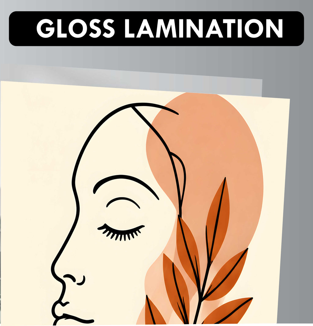Wall Art Posters - Set of 4 - 12 x 8.5 Inch