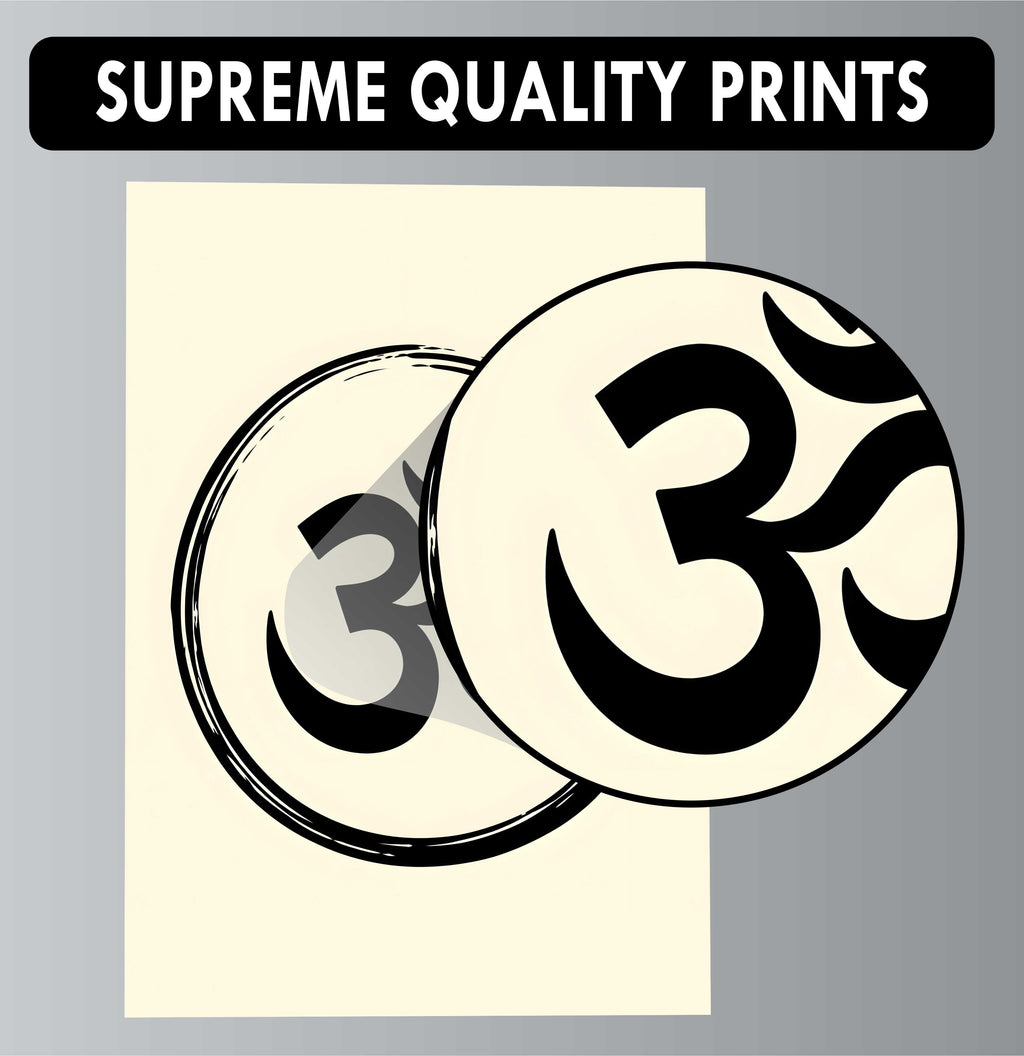Wall Art Posters - Set of 4 - 12 x 8.5 Inch