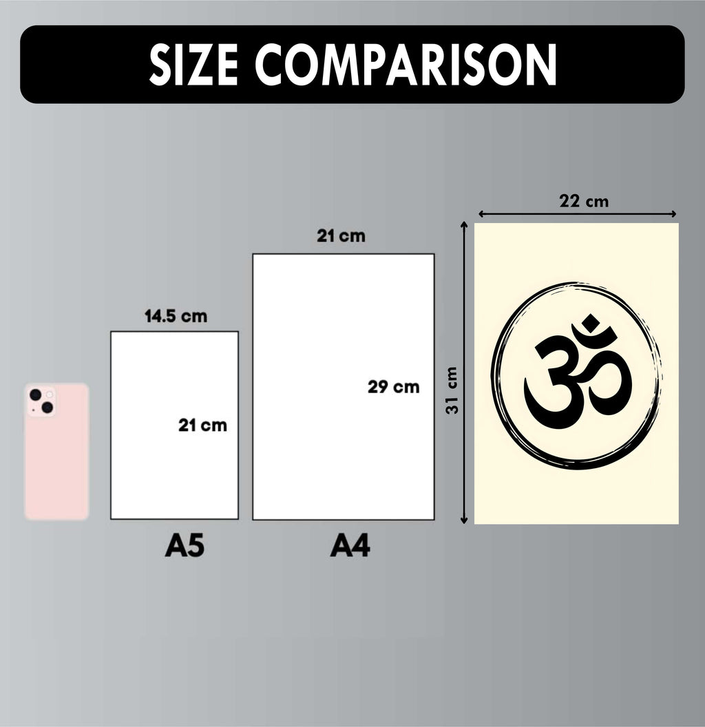 Wall Art Posters - Set of 4 - 12 x 8.5 Inch